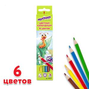 Карандаши цветные  6цв. 